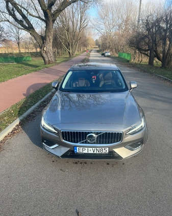 Volvo S60 cena 146000 przebieg: 64650, rok produkcji 2019 z Sulejów małe 407